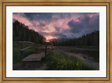 Framed Bridge Print