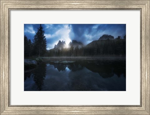 Framed Break Through Print