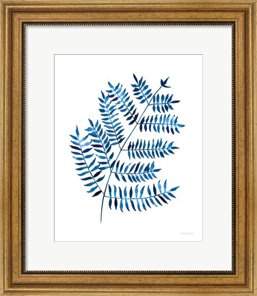 Framed Woodland Fern Print