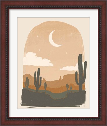 Framed Warm Desert II Print