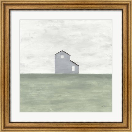 Framed Rural Simplicity I Print