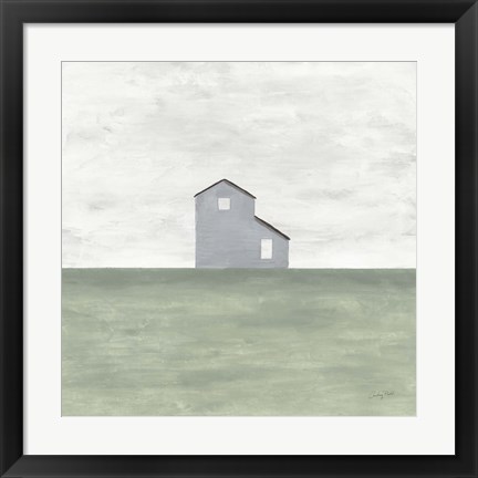 Framed Rural Simplicity I Print