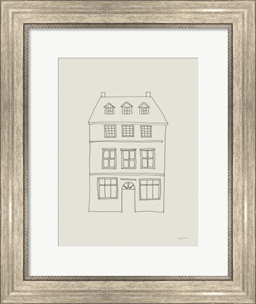 Framed Buildings of London IV Print