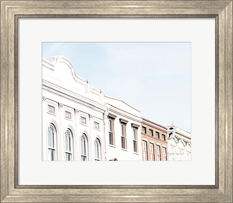 Framed Row Houses Print