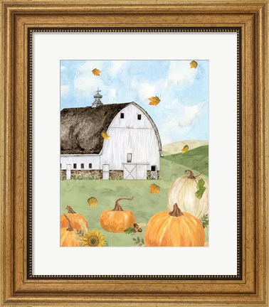 Framed Fall Sunshine II Print