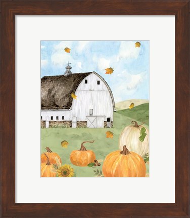 Framed Fall Sunshine II Print