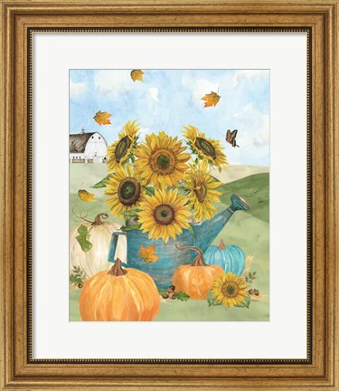 Framed Fall Sunshine IV Print