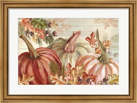 Framed October Symphony I Print