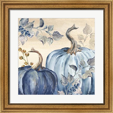 Framed Pumpkin Blues II Print