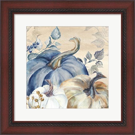 Framed Pumpkin Blues III Print