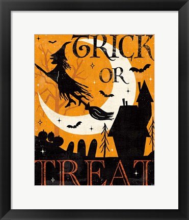 Framed Halloween is Calling II Print