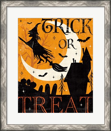 Framed Halloween is Calling II Print