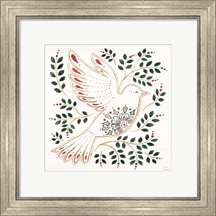 Framed Holiday Sparkle VIII Print