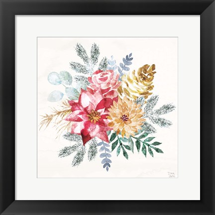 Framed Holiday Sparkle II Print