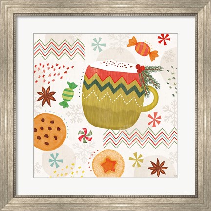 Framed Sweet Treats V Print