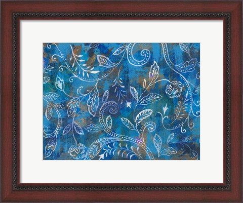 Framed Exotic Elegance I Print