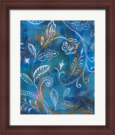 Framed Exotic Elegance Diptych II Print