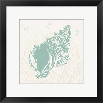 Framed Seaside Style XI Print