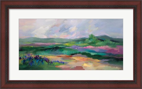 Framed April Slopes Print