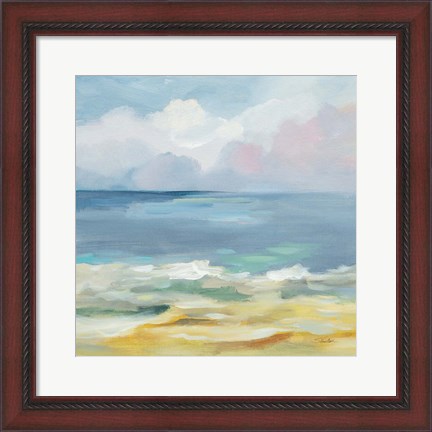 Framed Del Mar Sky II Print