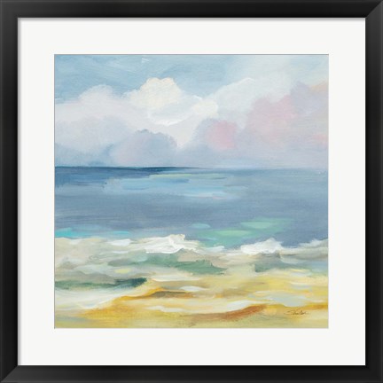 Framed Del Mar Sky II Print