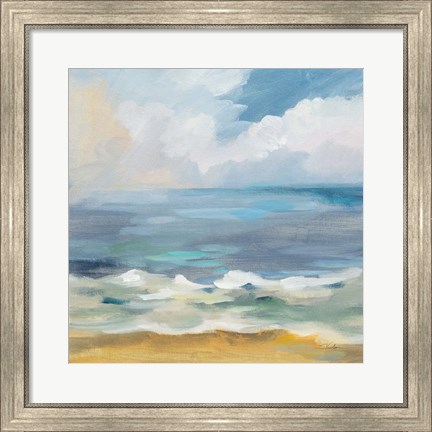 Framed Del Mar Sky I Print