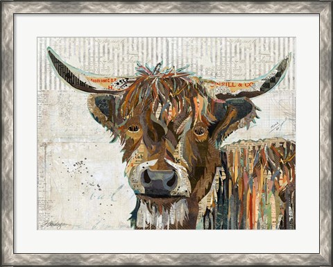 Framed Highland Cow Print