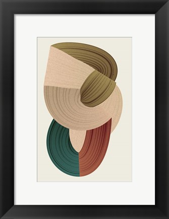 Framed Fibers 1 Print