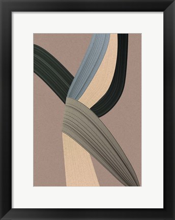 Framed Fibers 5 Print