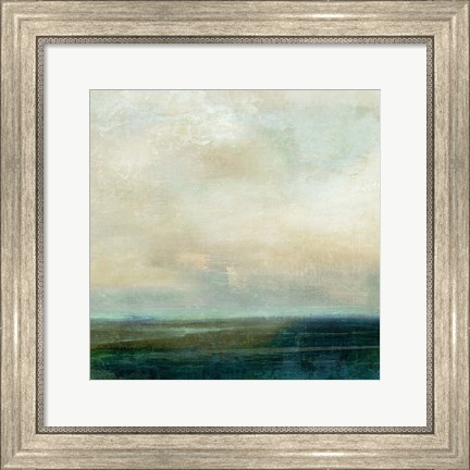 Framed Emerald Sea Print