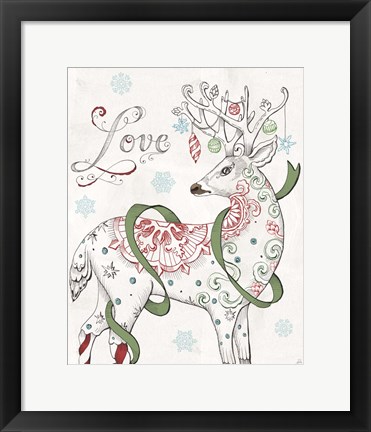 Framed Christmas Season V Print