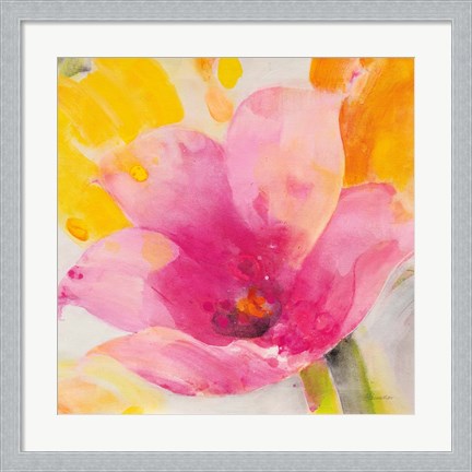 Framed Bright Tulips IV Print