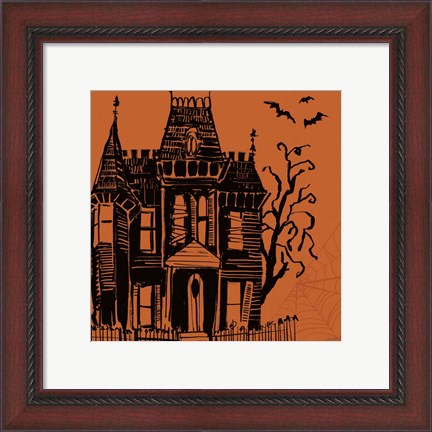 Framed Haunted IV Print