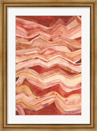 Framed Painted Desert II Print