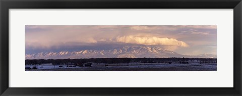 Framed Colorado Mountains Print