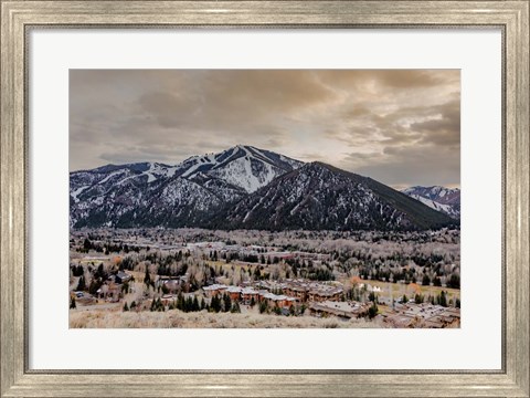 Framed Colorado Snow Print