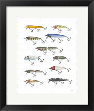 Framed Fresh Catch IV Print