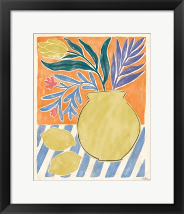 Framed Cyprus Still Life IV Print