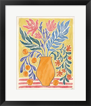 Framed Cyprus Still Life V Print