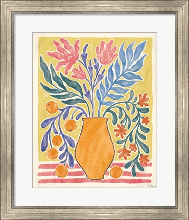 Framed Cyprus Still Life V Print