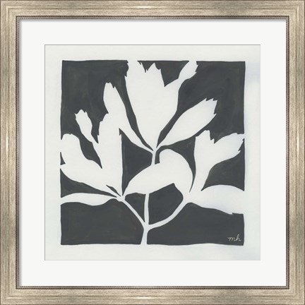 Framed Growing II Gray Print