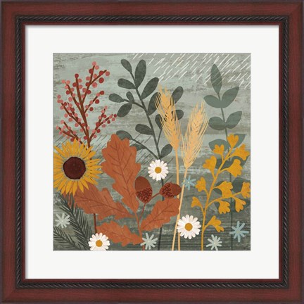 Framed Harvest Craze III Print