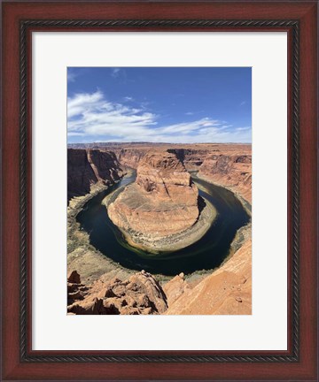 Framed Horseshoe Bend Seen from the Lookout Area, Page, Arizona Print