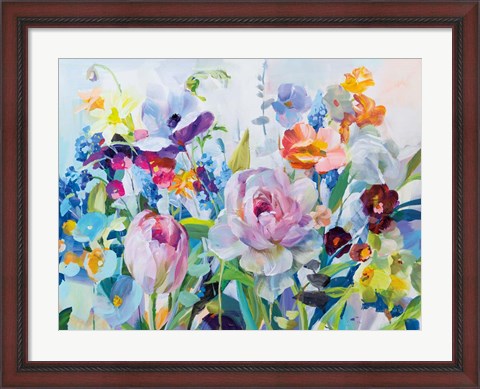 Framed High Summer Garden II Print