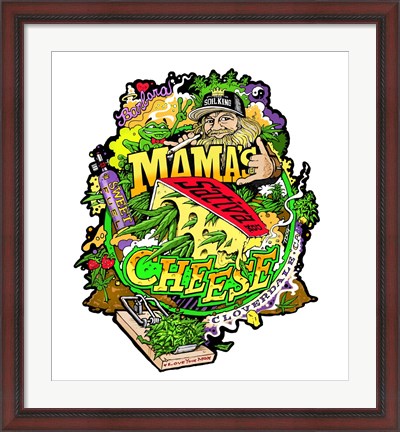 Framed Mamas Cheese Print