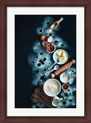 Framed Baking For Stargazers Print