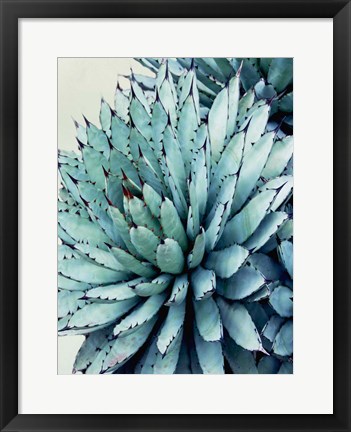 Framed Crushing Green II Print