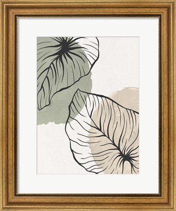 Framed Palm Organics 1 Print