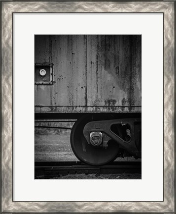 Framed Side Train Print