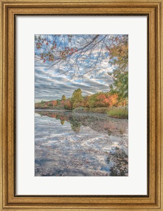 Framed Bayport Fall Print